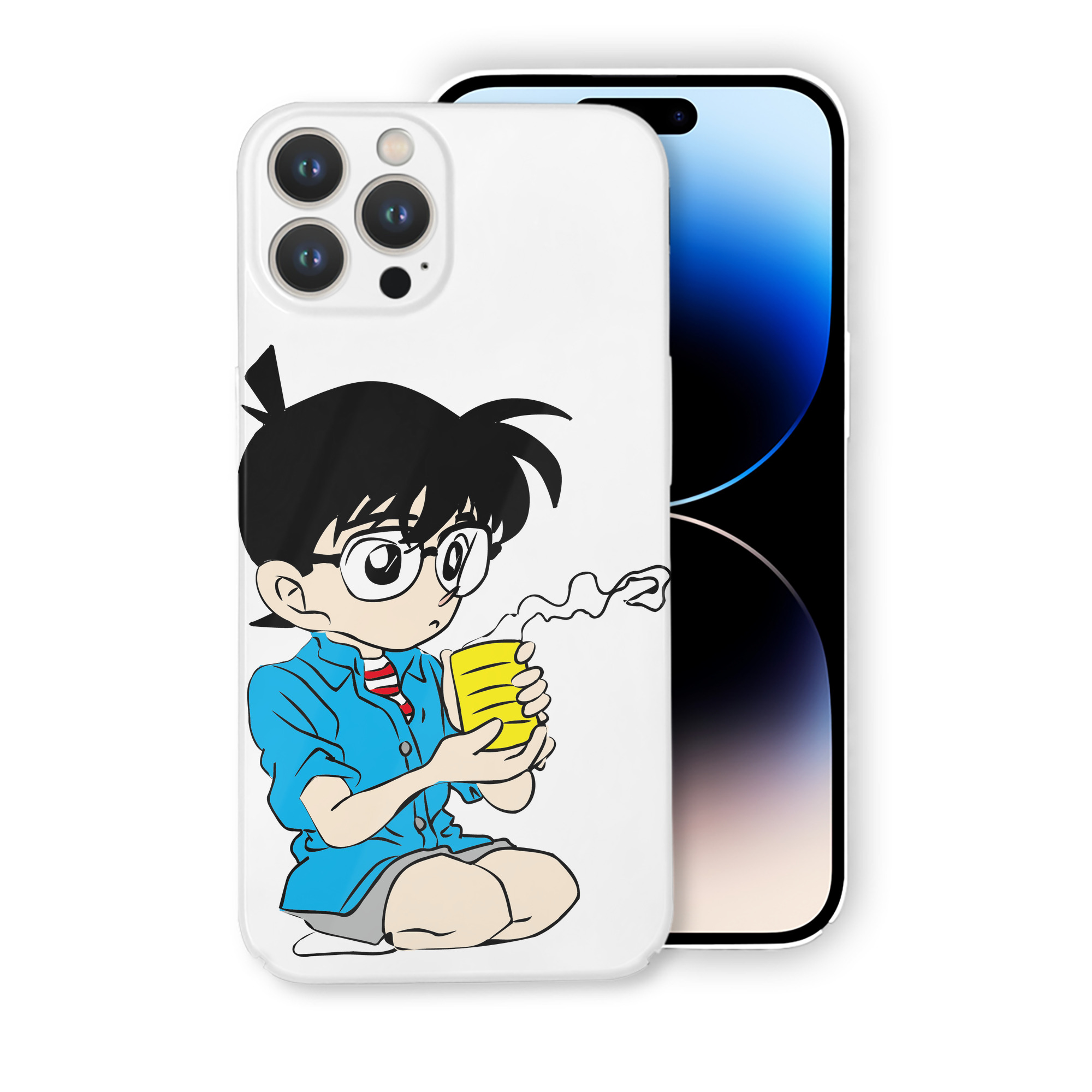 （画像用） 名探偵コナン 江戸川 コナン Detective Conan Conan Edogawa 【iPhone 14シリーズ対応】ハードケース